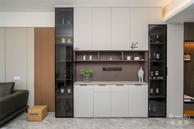 98㎡三居，合理規(guī)劃布局，加強(qiáng)軟裝功能性集合，體驗(yàn)舒適生活